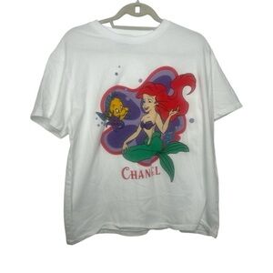 Mega Yacht Chanel Ariel Graphic T-Shirt